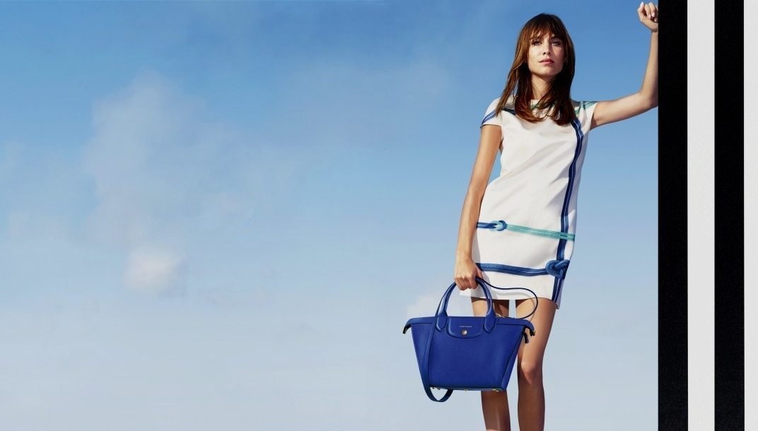 Longchamp Spring 2015 Ad Campaign Featuring Alexa Chung | LES FAÇONS