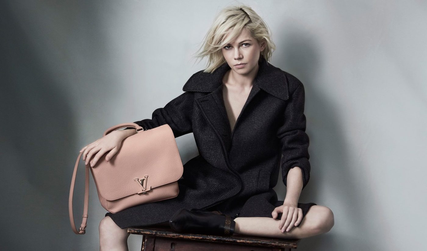 Louis Vuitton Capucines Handbag Campaign Featuring Michelle Williams