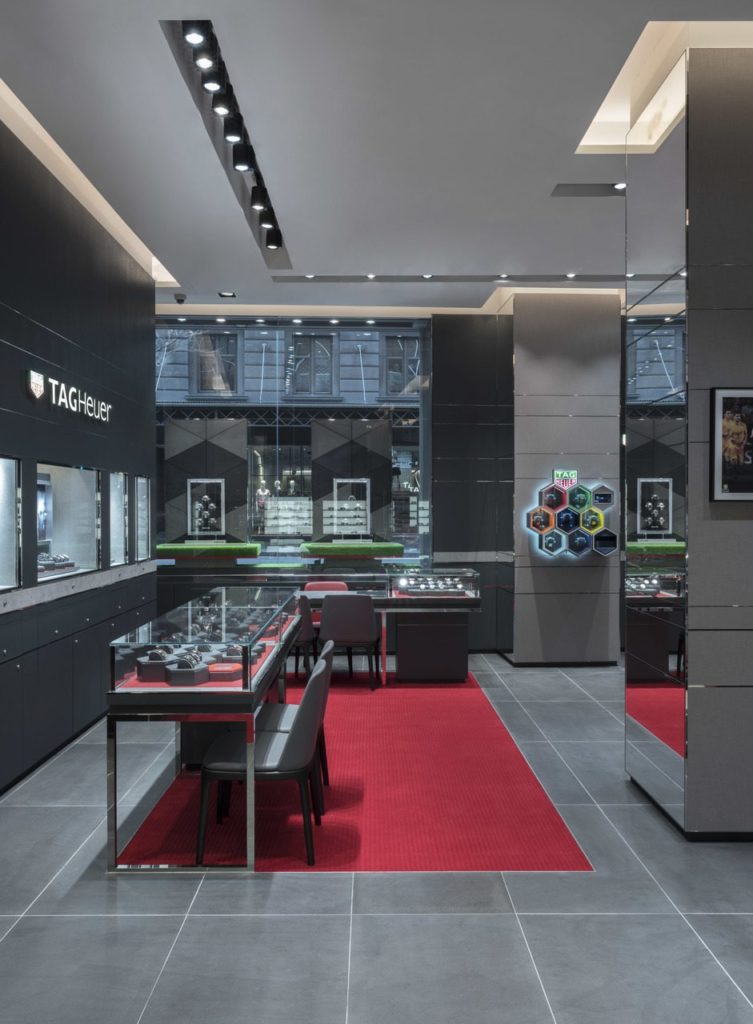 Tag Heuer Flagship Store in Sydney LES FAÇONS
