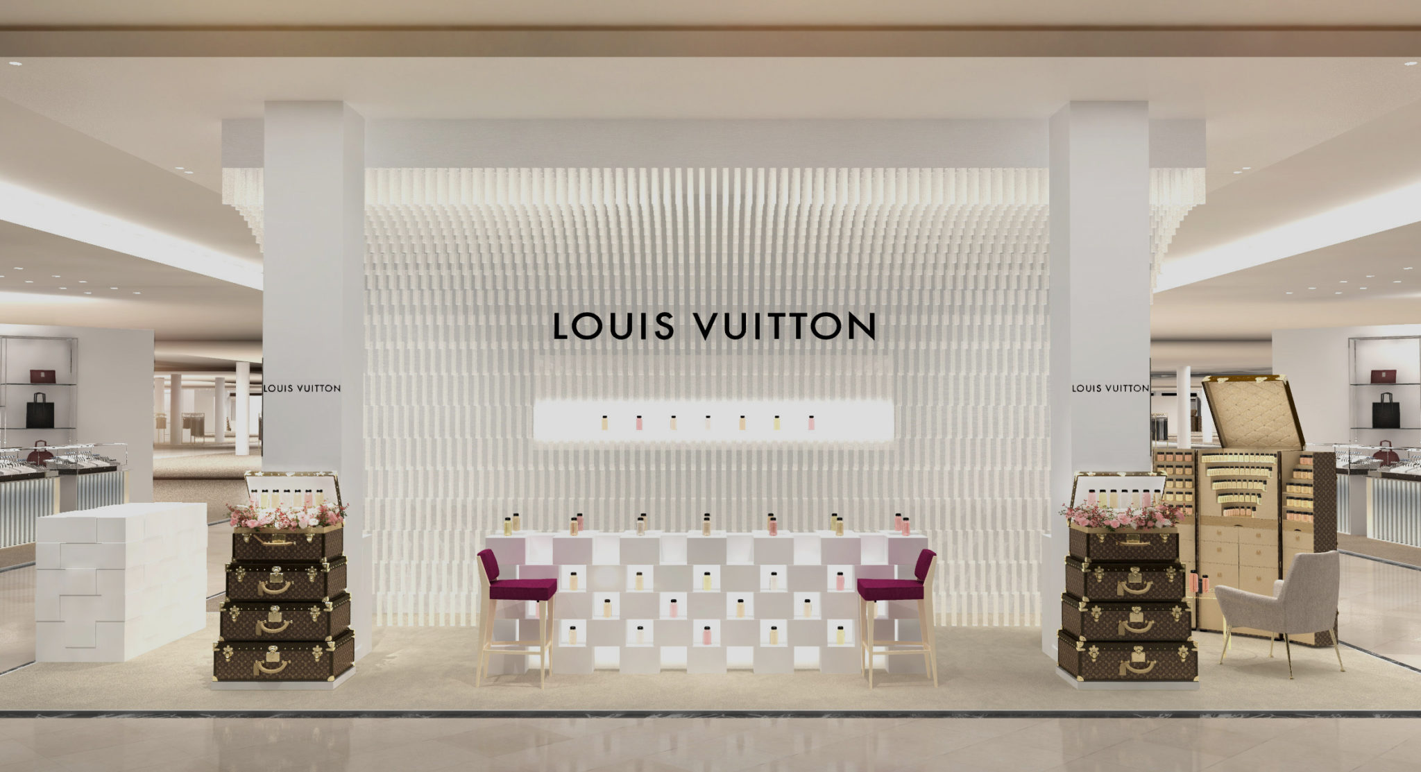 Louis Vuitton Les Parfums American Pop-Up Shop | LES FAÇONS