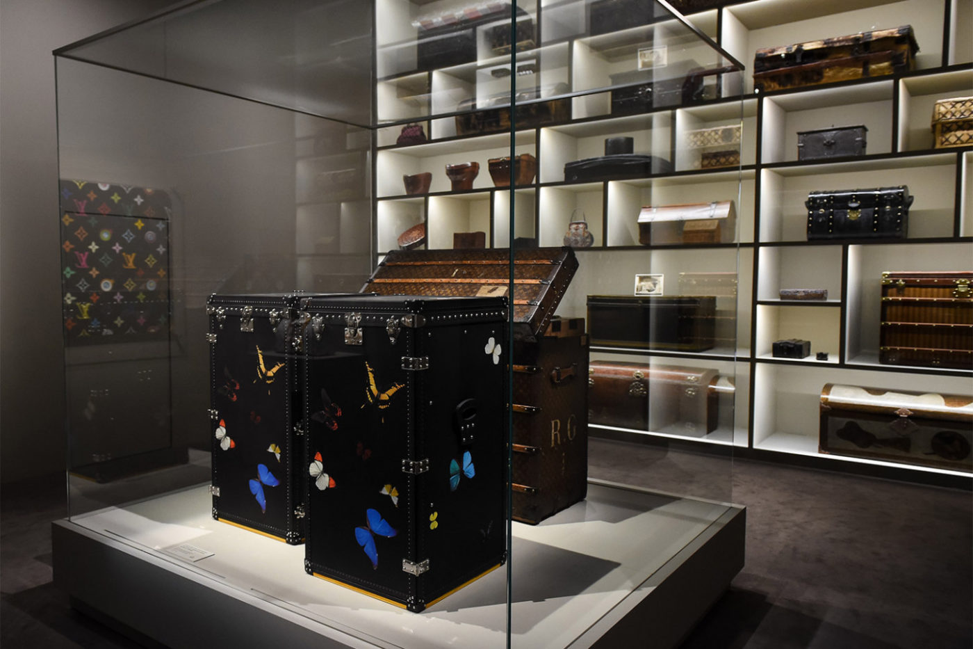 Louis Vuitton 'Volez, Voguez, Voyagez' Exhibition in New York LES FAÇONS