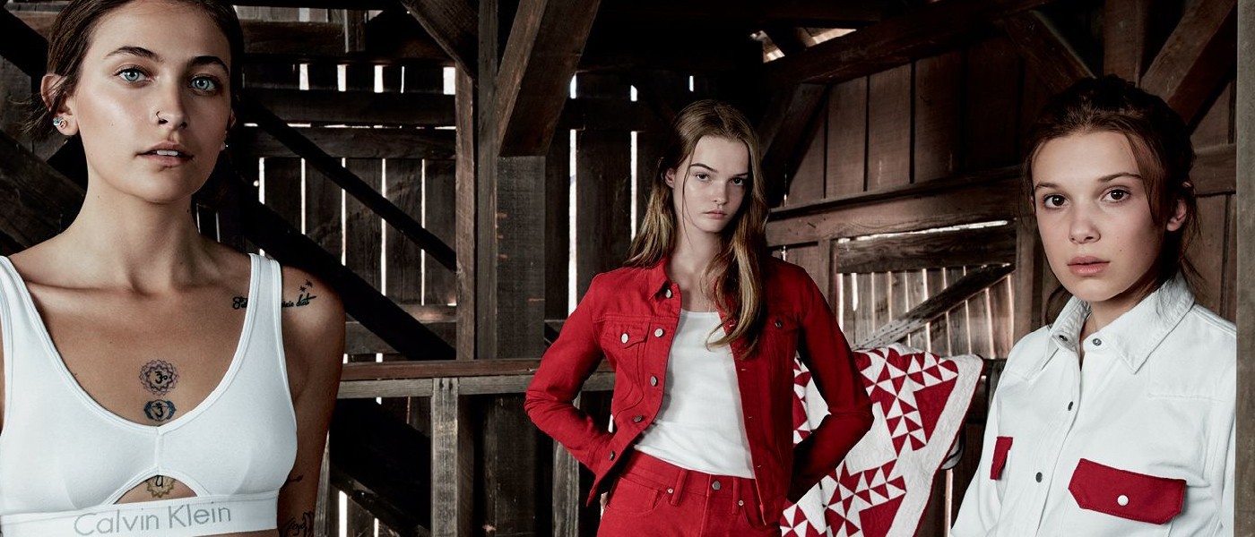 Calvin Klein #MyCalvins Ad Campaign Featuring Millie Bobby Brown | LES