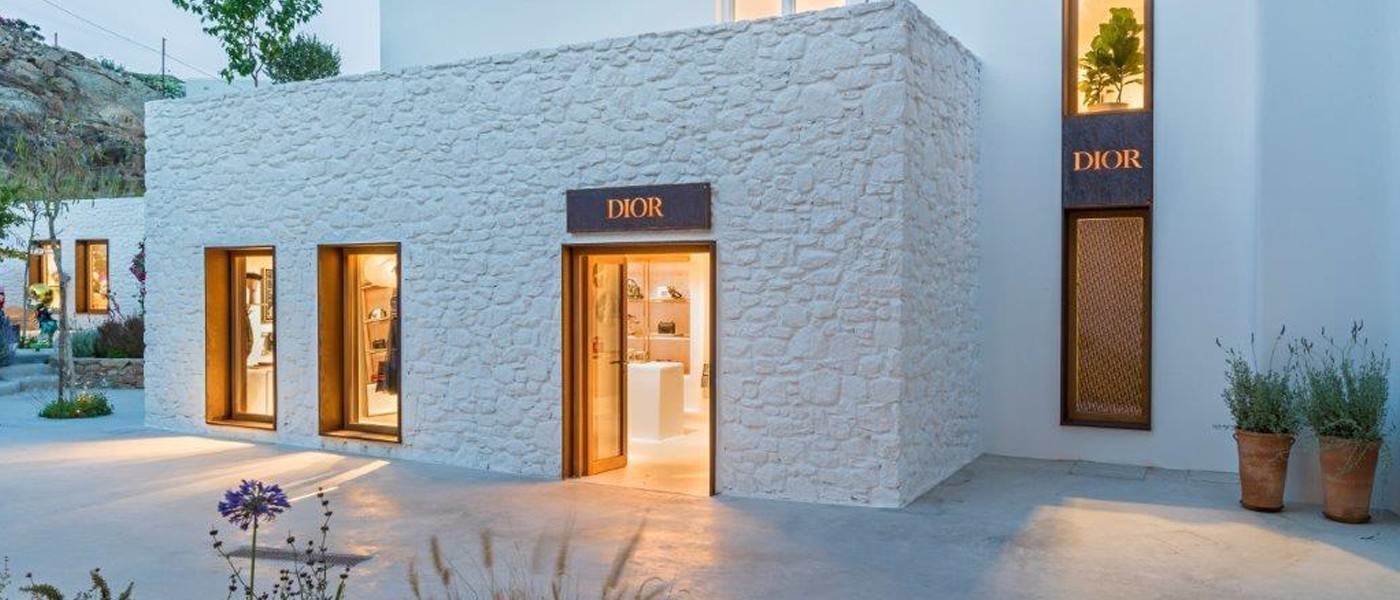 Christian Dior Nammos Village Mykonos Pop Up – Yakymour