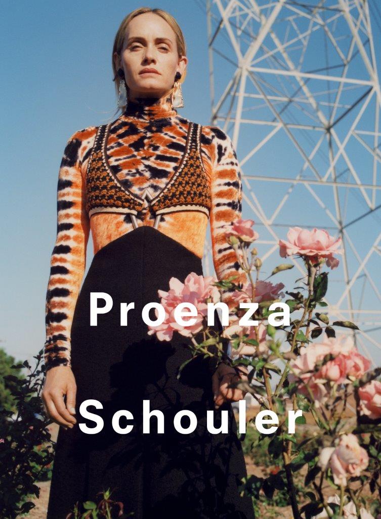 Proenza Schouler Fall 2018 Ad Campaign Featuring Amber Valletta