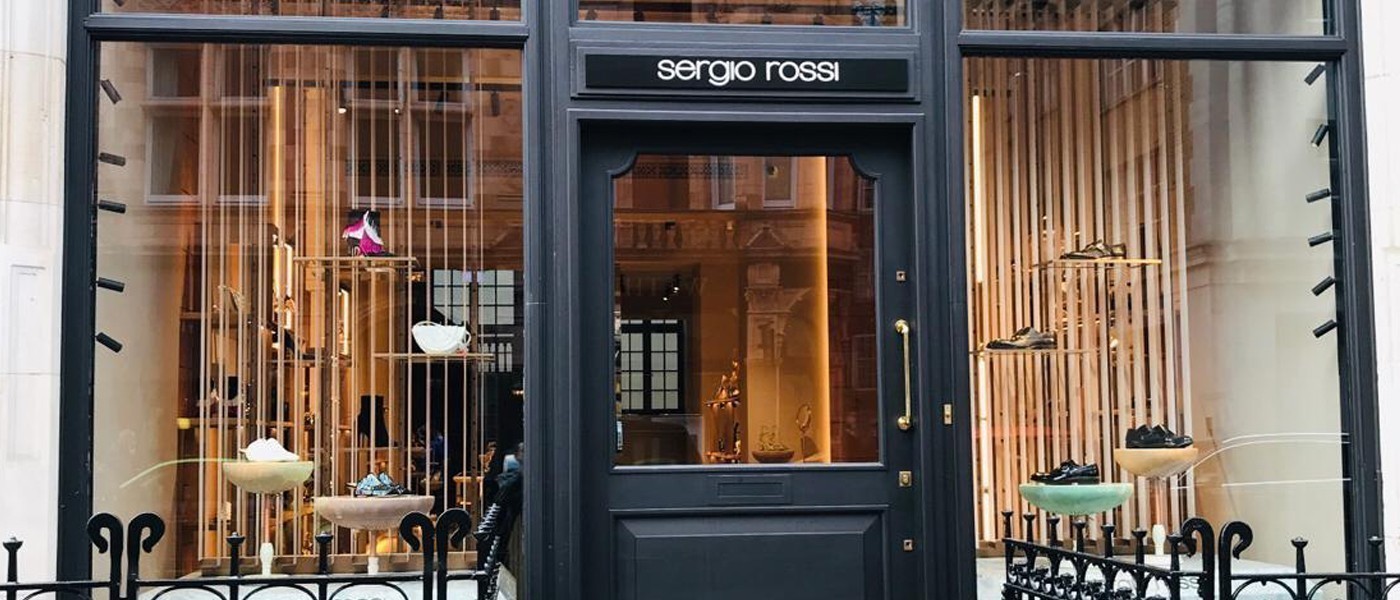 SERGIO ROSSI FLAGSHIP STORE IN LONDON