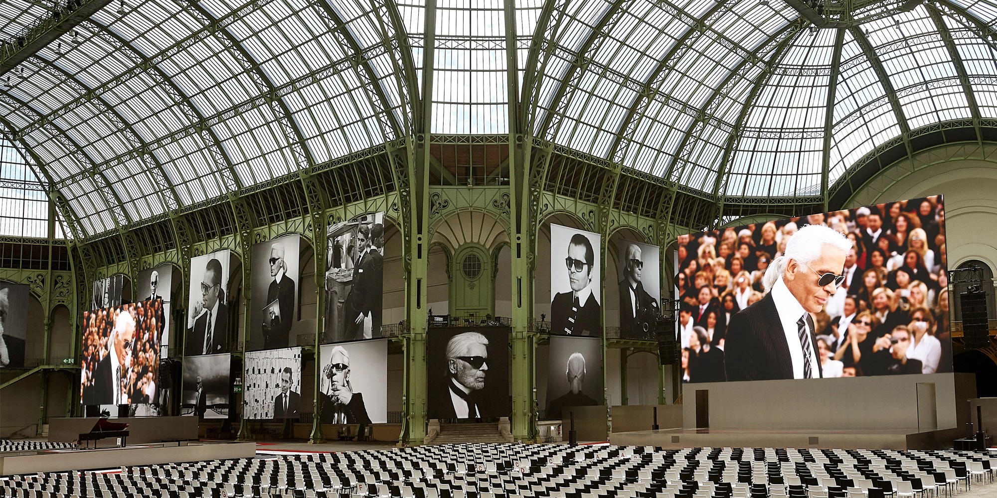KARL LAGERFELD ‘KARL FOR EVER’ MEMORIAL CELEBRATION AT THE GRAND PALAIS