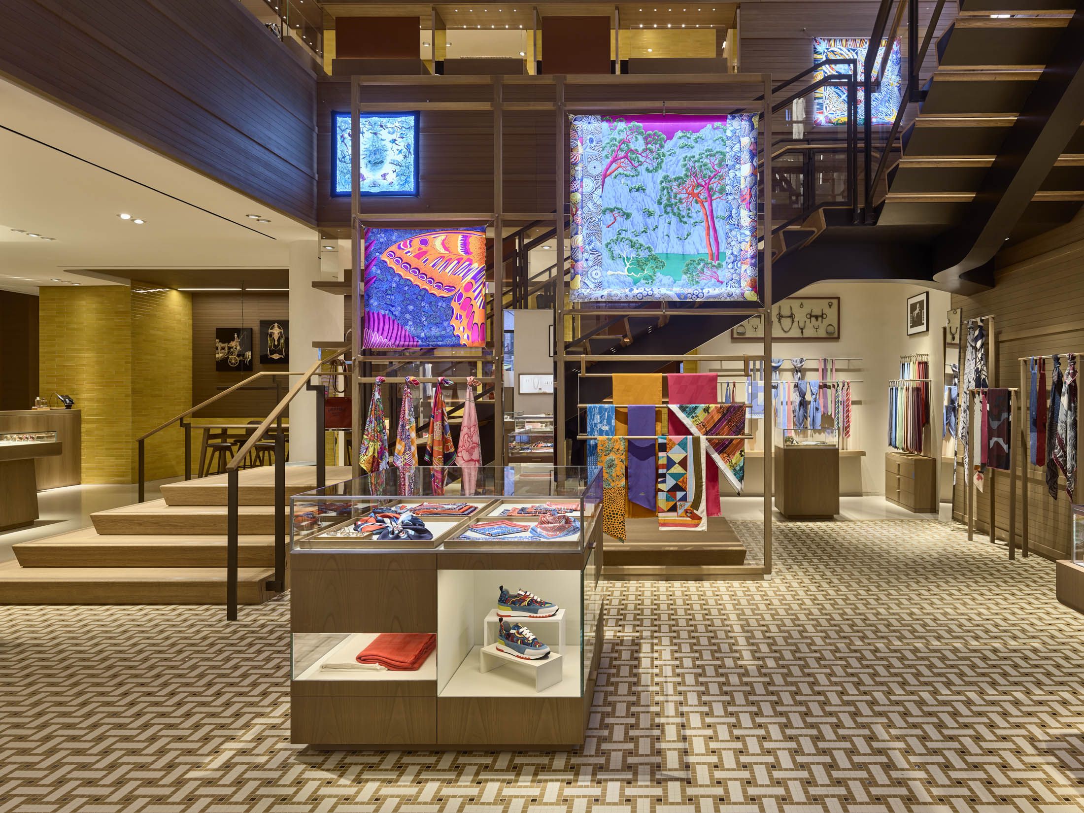 Hermès New Boutique in New York City&#39;s Meatpacking District | LES FAÇONS