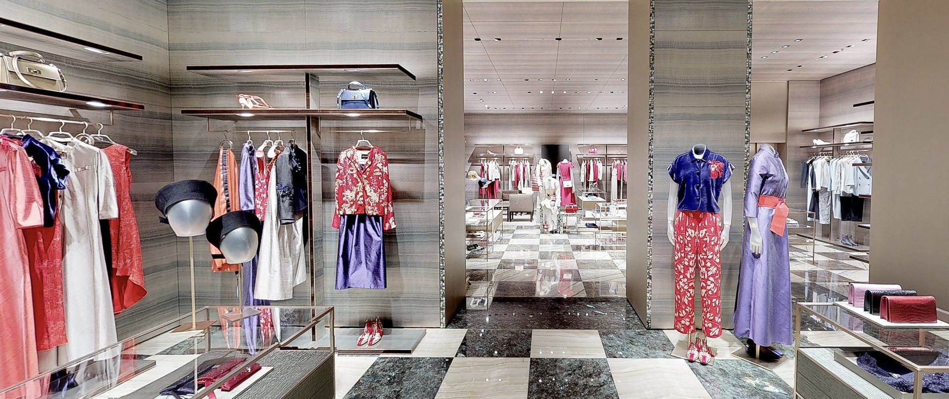 The new Giorgio Armani store in Milan, in Via Sant'Andrea
