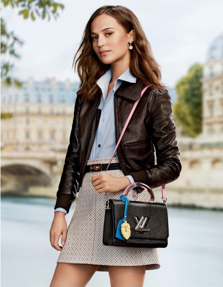 Alicia Vikander Louis Vuitton Cruise 2019 Ad Campaign - theFashionSpot