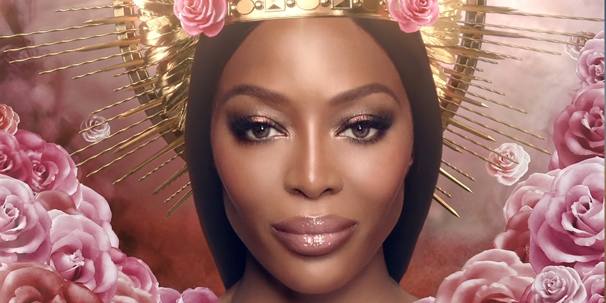 PAT MCGRATH LABS 'DIVINE ROSE' AD CAMPAIGN FEATURING FIRST GLOBAL FACE NAOMI CAMPBELL