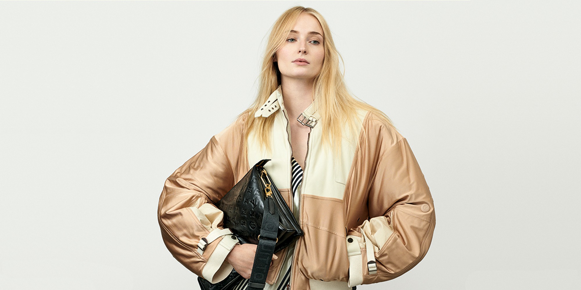 Laura Harrier Models LOUIS VUITTON Spring 2021 Twist Bags