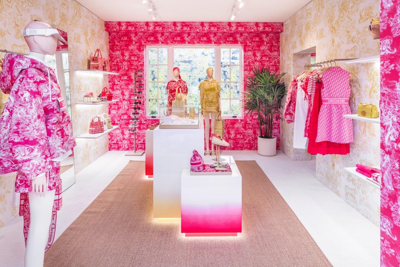 Christian Dior Dioriviera Pop-Up Boutique in Montecito | LES FAÇONS