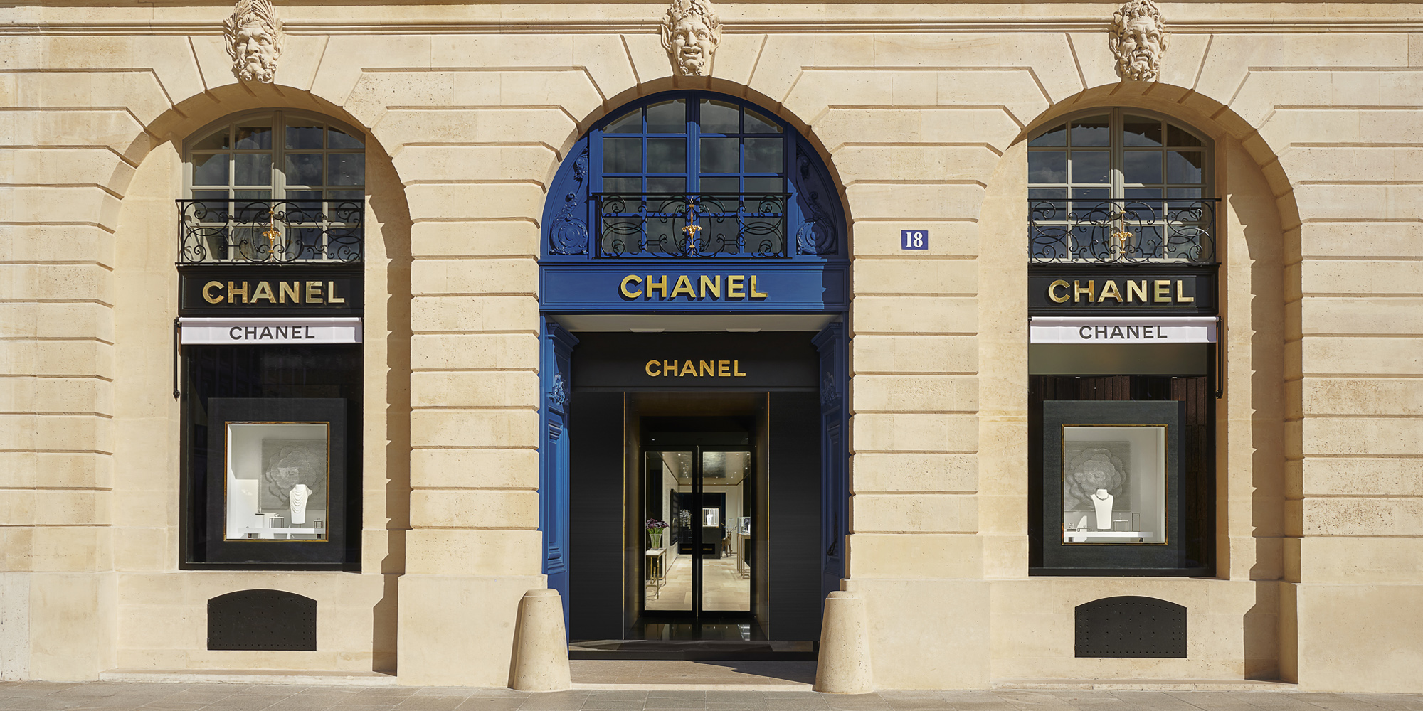 Printable Paris Architecture Photo of Chanel Store Place  Etsy Ireland