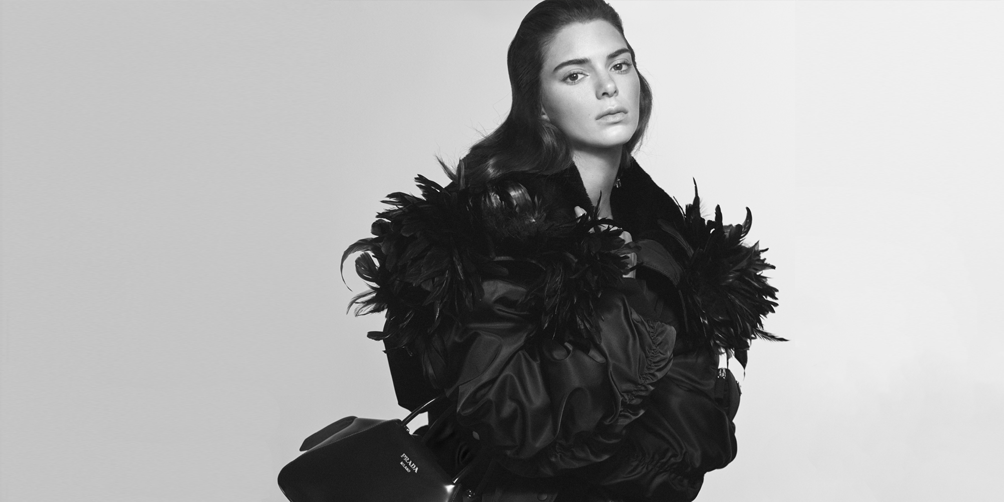 Kendall Jenner Prada Fall 2022 Campaign Photos