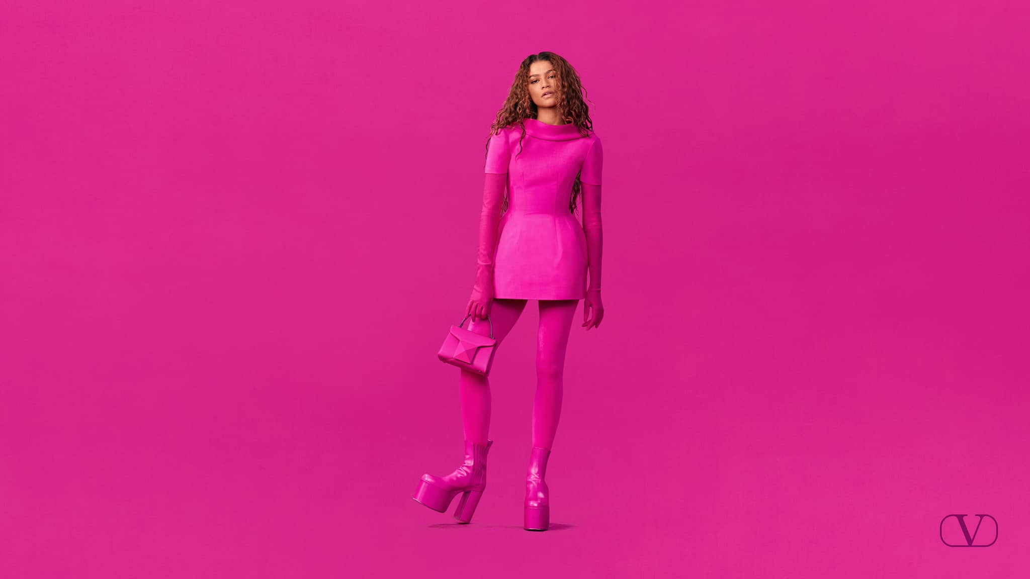 Valentino Unveils Pink PP Campaign Fronted by Zendaya, Lewis Hamilton – WWD