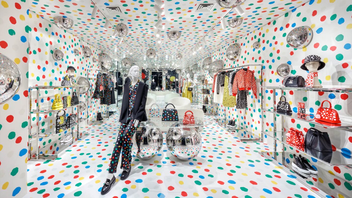 Louis Vuitton x Yayoi Kusama Pop-Up Store in New York City