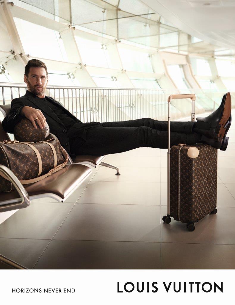 Louis Vuitton 'Horizons Never End' Ad Campaign Featuring Lionel Messi ...