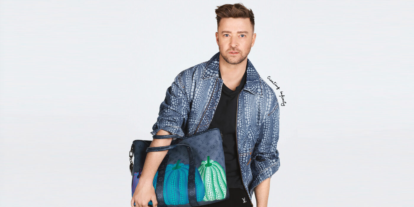 Justin Timberlake Stars in Louis Vuitton x Yayoi Kusama Ad