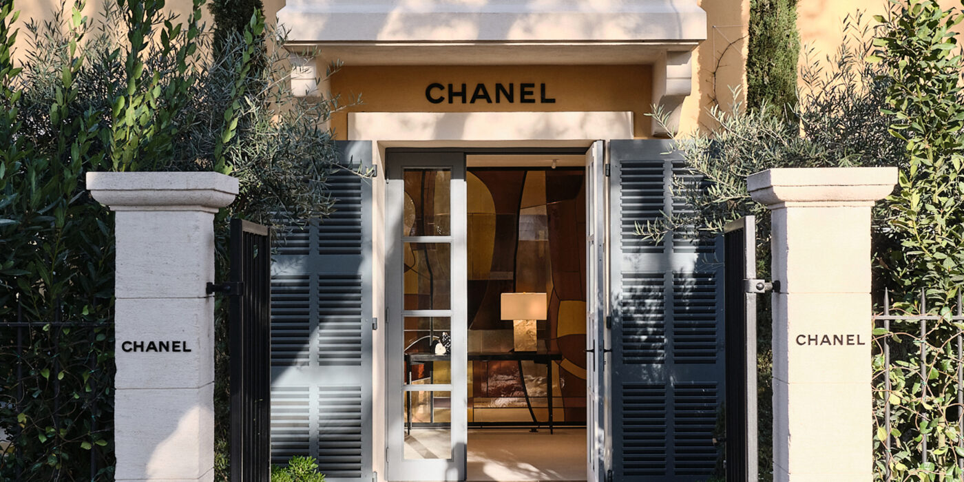 Chanel POP Up summer boutique in Saint-Tropez