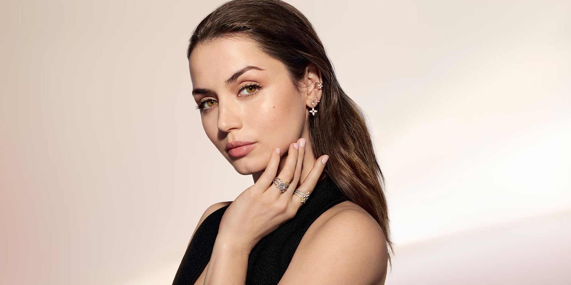 Louis Vuitton Taps Ana De Armas For High Jewelry Campaign