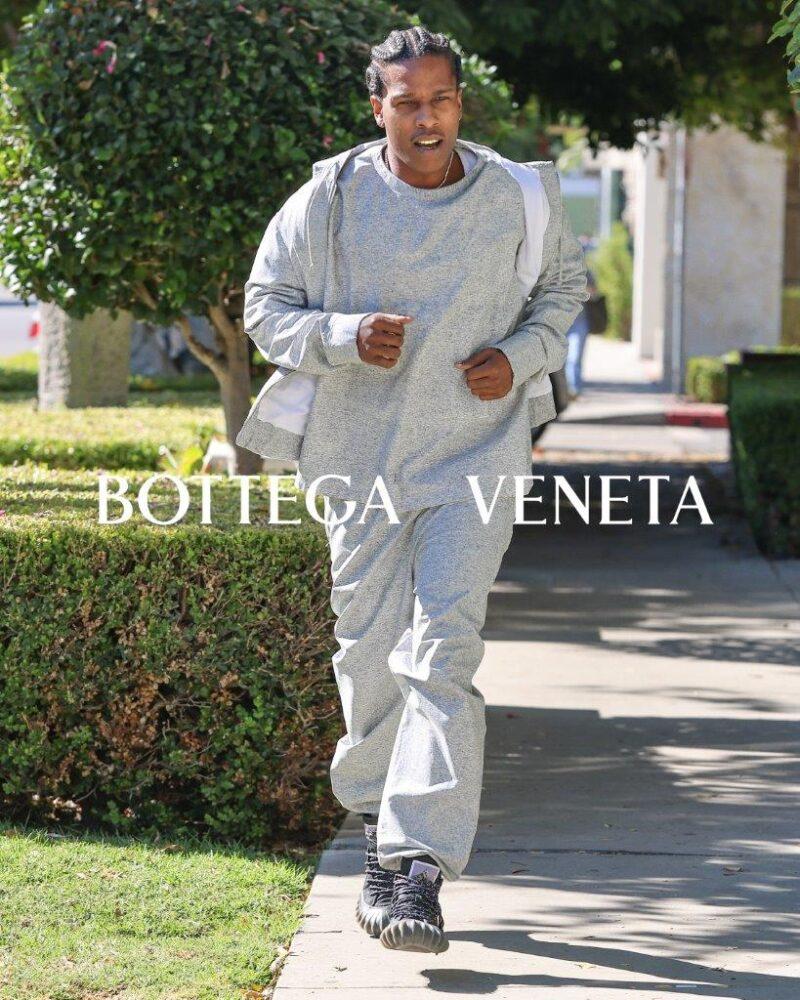 Bottega PreSpring 2024 Ad Campaign Featuring AAP Rocky LES