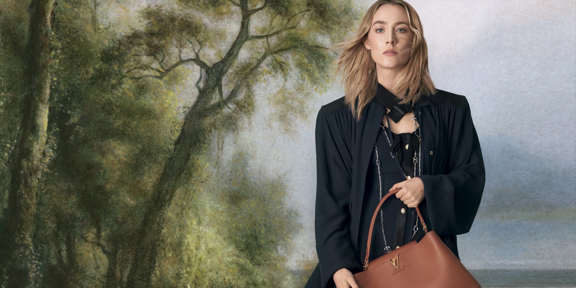 Louis Vuitton Spring 2025 Ad Campaign Featuring Saoirse Ronan and Lisa